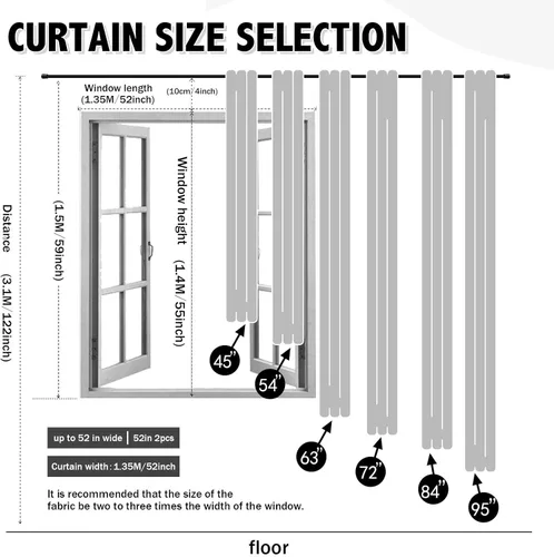 Vista 2 de Anytime Paneles de Cortinas Transparentes Arcoíris para Sala de Estar Elegantes Juegos de Tratamiento de Ventanas Translúcidas Filtrantes de Luz