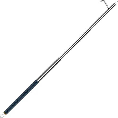 Vista 8 de RAOMEIDE Atizador de fuego de 48 pulgadas para fogata al aire libre, atizador de fogata extra largo con soplador, herramientas de chimenea