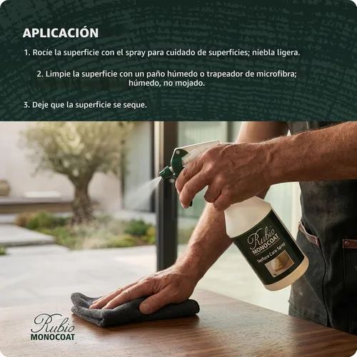 Vista 5 de Rubio Monocoat Kit de spray para cuidado de superficies