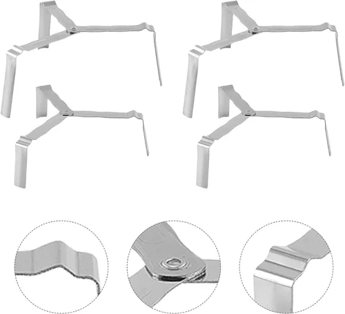 Vista 7 de 8pcs round Stainless Steel Steaming Rack Trivet for Pressure Cooker