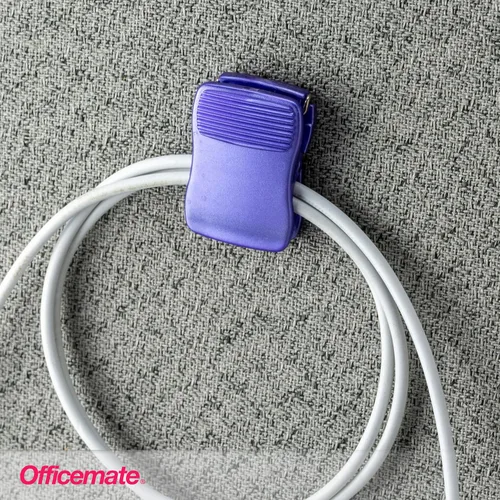 Vista 5 de Officemate – Clips de cubículo, caja de 24, Variados