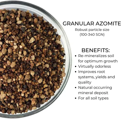 Vista 2 de Fertilizante granulado mineral de traza azomita granulada de 10 libras