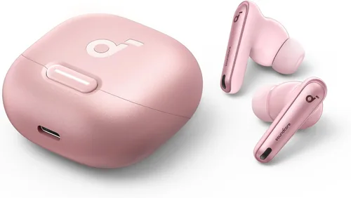 Vista 7 de Auriculares inalámbricos Soundcore by Anker Liberty 4 NC Rosa pastel
