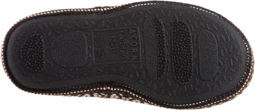 Vista 3 de Acorn Pantuflas unisex L'il Woven Trim Moc para niños, Mocasín