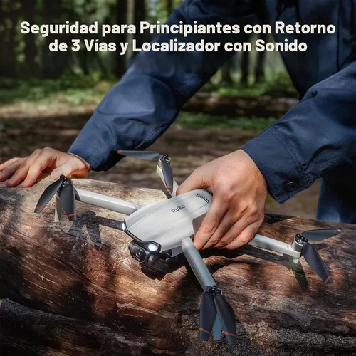Vista 7 de Ruko F11PRO 2 Plus Drone con cámara de 48MP, foto de 8K, regalo tecnológico Gris