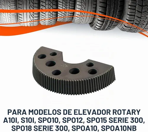Vista 2 de Engranaje principal de retención de brazos – para elevación directa, DirectLift, Elevación delantera y elevadores rotativos – SVI # BH-7545-16 – Ref