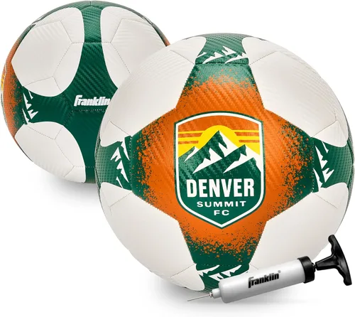 Vista 21 de Franklin Sports - Pelotas de fútbol del equipo NWSL - Pelotas de fútbol para niños + adultos - Pelotas de fútbol para niños + niñas - Pelota