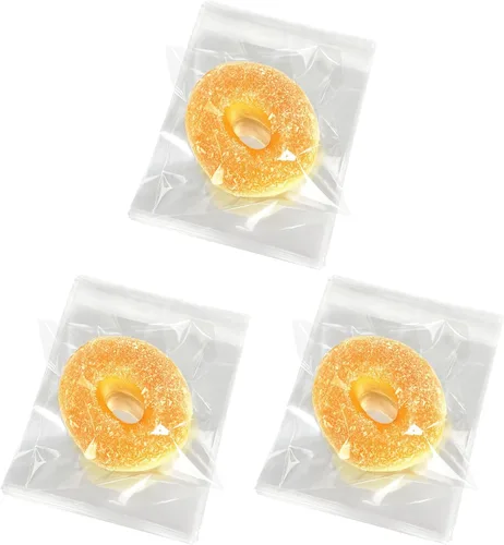 Vista 9 de Morepack - Bolsas de celofán transparentes de 3 x 3 pulgadas, 200 unidades para recuerdos de fiesta de dulces, tamaño mini