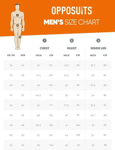 Vista 7 de Opposuits Men's Suit - PAC-Man Pixel Arcade Game Costume - Slim Fit - Black - Includes Blazer, Pants and Tie