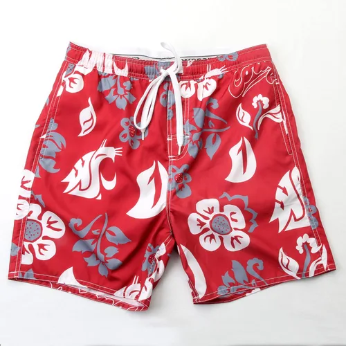 Vista 52 de Wes and Willy NCAA Traje de baño floral para hombre