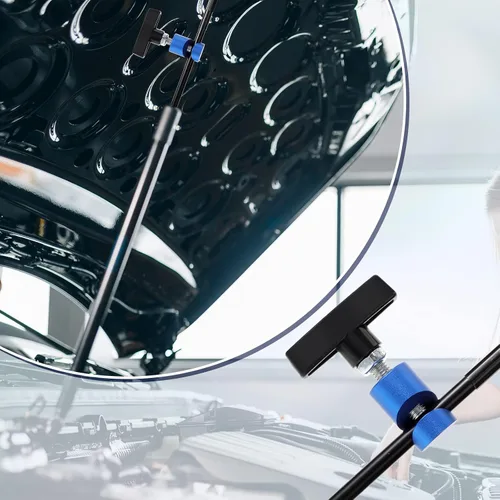 Vista 7 de Riakrum Abrazadera de soporte de elevación ajustable para automóvil de 0.55 pulgadas, abrazadera de puntales de aleación de aluminio, pinza