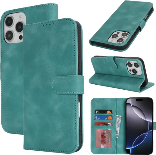 Vista 137 de Funda tipo cartera para iPhone 8 Plus iPhone 7 Plus con tarjetero para iPhone 8 Plus, funda tipo cartera para mujeres y hombres, de piel sintética
