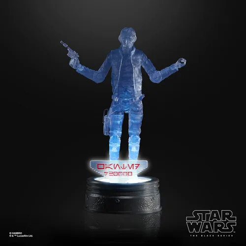 Vista 3 de Star Wars The Black Series Holocomm Collection, figura de acción de Han Solo de 6 pulgadas Star Wars The Black Series - Figura de acción de 6