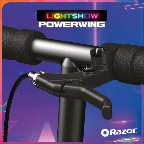 Vista 4 de Razor PowerWing - Patinete con ruedas con luz LED para niños mayores de 6 años