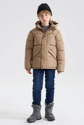 Vista 3 de SOLOCOTE Boys Winter Coats Stay Warm and Dry with Water-Resistant Fleece Jacket