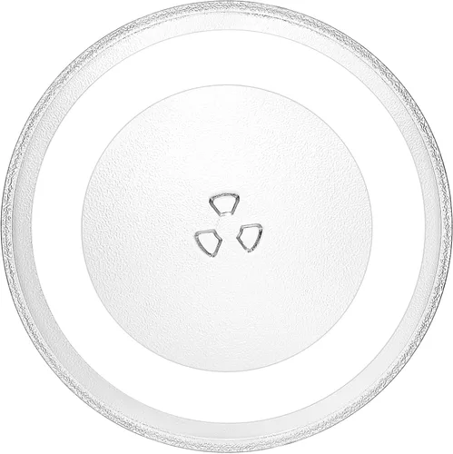 Vista 8 de Placa giratoria de vidrio para microondas W10337247 de 12 pulgadas apta para placa de vidrio de microondas Whirlpool - Reemplazar la bandeja