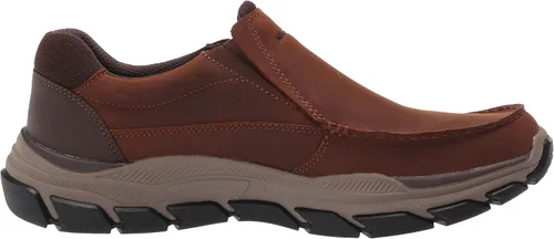 Vista 6 de Skechers Respetado-Catel Moc Toe sin cordones para hombre