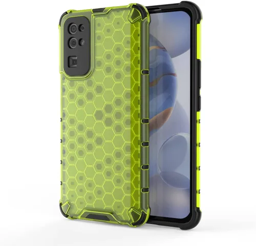 Vista 110 de Pzwoxukhov Funda compatible con Huawei Nova 3i, compatible con Huawei P Smart+ 2018 Honeycomb Anti-Drop Shock-Absorbing Case Negro