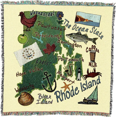 Vista 52 de Pure Country Weavers State of Alabama - Manta cuadrada para regalo, manta de tapiz tejida de algodón, fabricada en los Estados Unidos