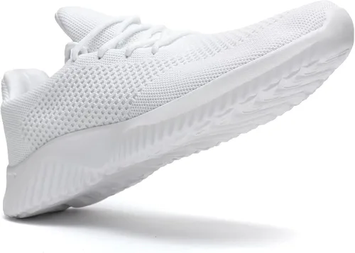 Vista 7 de Zapatos de tenis sin cordones para hombre, ligeros, transpirables, informales, suela suave, malla para el trabajo, gimnasio, tenis
