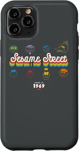 Vista 10 de Funda para iPhone 15 Sesame Street Made in 1969
