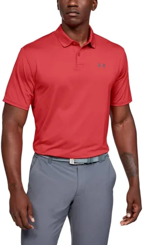 Vista 24 de Under Armour Men's Performance 2.0 Golf Polo (864) Afterglow/ Gris parcela