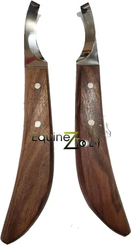 Vista 3 de Equinez Tools Juego de cuchillos para pezuñas de 15 pulgadas y hoof herrer