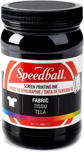 Vista 43 de Speedball Tinta de impresión de pantalla de tela, 8 onzas, color negro para impresión de camisetas y serigrafía