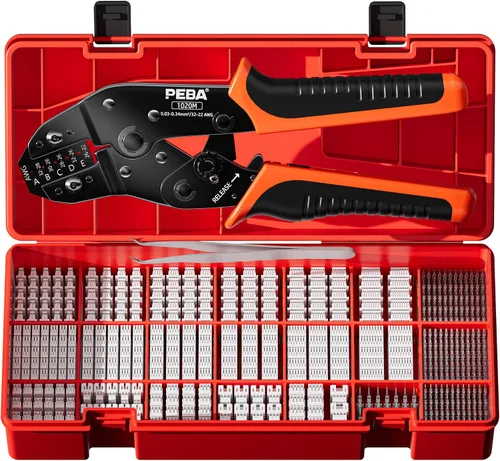 Vista 13 de PEBA JST Engarzador con Ratillo 32-22 AWG para Conectores Micro de 1.0mm/1.25mm/1.5mm/2.0mm de Pitch, Herramienta de Engarzamiento para JST-SH