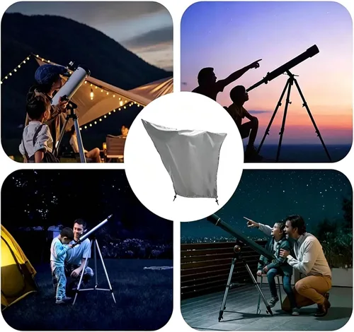 Vista 5 de Telescope Cover for Meade StarPro AZ 70 2018–2026 Silver(420d)
