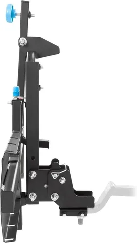Vista 6 de Silver Spring Plataforma de transporte manual plegable para silla de ruedas con soporte de bola de enganche y función de inclinación para una fácil