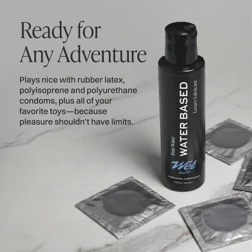 Vista 4 de Wet Lubricante original a base de agua de 9 onzas (paquete de 2)