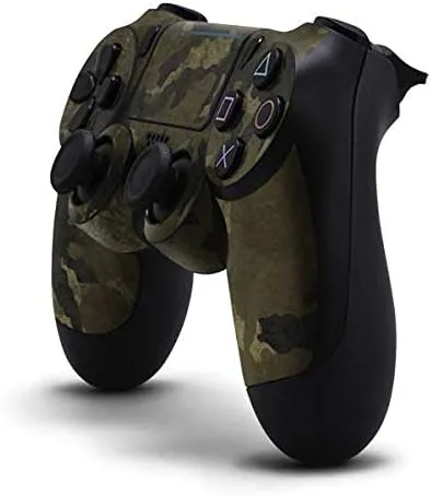 Vista 2 de Skinit - Skin para juegos para PS4 Pro/Slim Controller - Producto oficial de diseño de camuflaje de madera