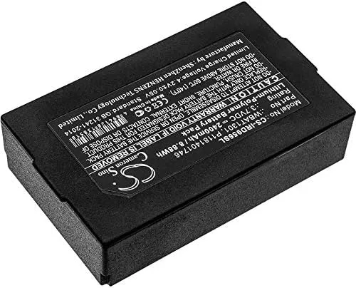 Vista 2 de Batería de repuesto de alto rendimiento de 3.7V para Iridium Go 9560 con P1181401746 WBAT1301/2400mAh
