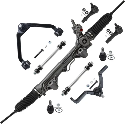 Vista 394 de Detroit Axle - Kit de brazos de control de extremo de 8 piezas para Toyota 2001-2003 Highlander 2002-2003 Camry Lexus ES300, 2 conjuntos de brazos