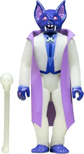 Vista 2 de Super7 The Worst Batula (Monster Glow) - 3.75" The Worst Figuras de Acción Coleccionables y Juguetes Retro