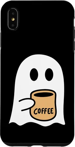 Vista 11 de iPhone 16 Spooky Fall Ghost Coffee Lovers Costume Case