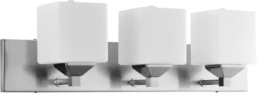 Vista 6 de Sunlite 81323-SU - Moderna lámpara cuadrada para tocador, montaje en pared de 16 pulgadas, base media (E26), requiere bombilla estándar A19