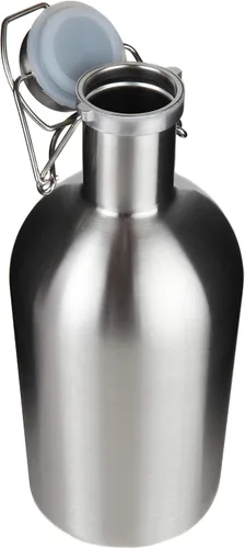 Vista 3 de Trenton Gifts Groler de acero inoxidable a prueba de fugas Capacidad para 2 litros