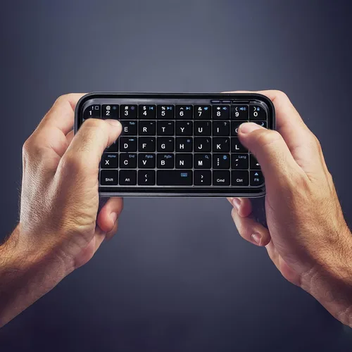 Vista 4 de Teclado portátil plegable universal del sistema multi del teclado