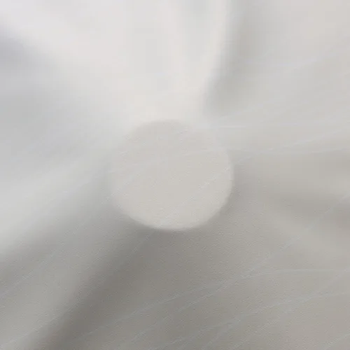 Vista 8 de Estelar Textiler Cortinas oscurecedoras beige y blanco grisáceo de 45 pulgadas de largo, cortinas graduadas con bloqueo de luz para baño, cortinas