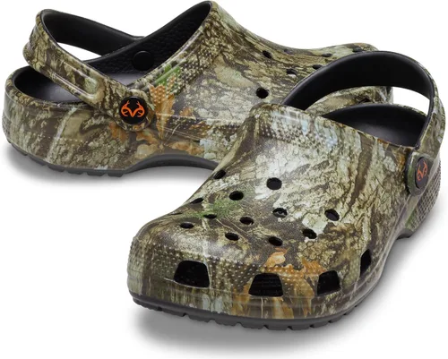 Vista 6 de Crocs Zuecos clásicos unisex con forro Realtree para niños Multi Apx