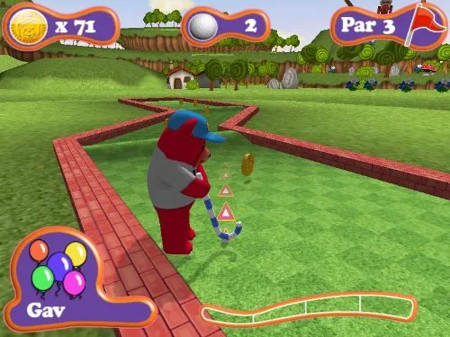 Vista 45 de Gummy Bears Mini Golf - Nintendo Wii
