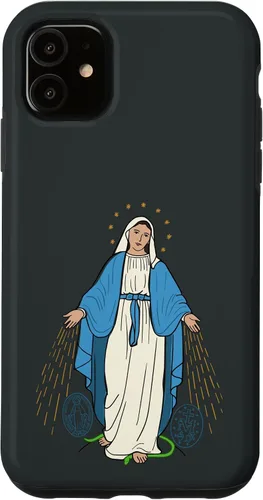 Vista 8 de Nuestra Señora de Gracia - Funda Milagrosa Virgen de la Medalla para iPhone 17