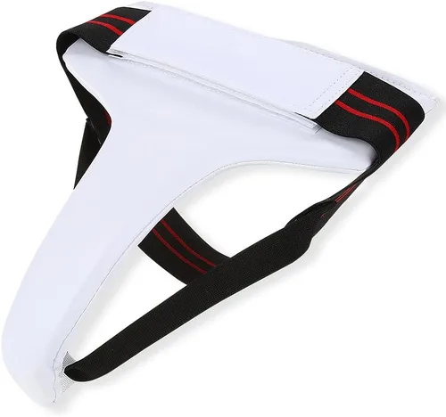 Vista 9 de Protector de ingle para mujer, protector de ingle de taekwondo para mujer, protector de entrepierna para taekwondo, boxeo, karate (S)