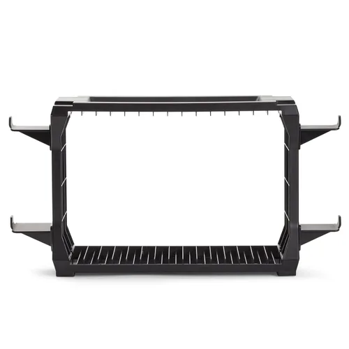 Vista 6 de ionX Video Game Storage Stand for Blu-Ray and Game Cases, Fits 4 Controllers, Holds 15 Cases (Black)