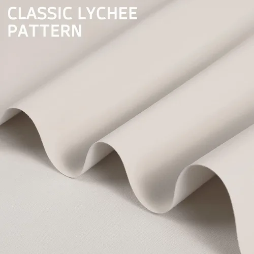 Vista 2 de Tela de Tapicería de Vinilo de Cuero Sintético por Yarda 55" de Ancho Material de Cuero Sintético Suave en Láminas para Muebles Marino Manualidades