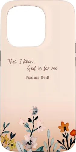 Vista 14 de Psalm 56:9 Case for iPhone 16