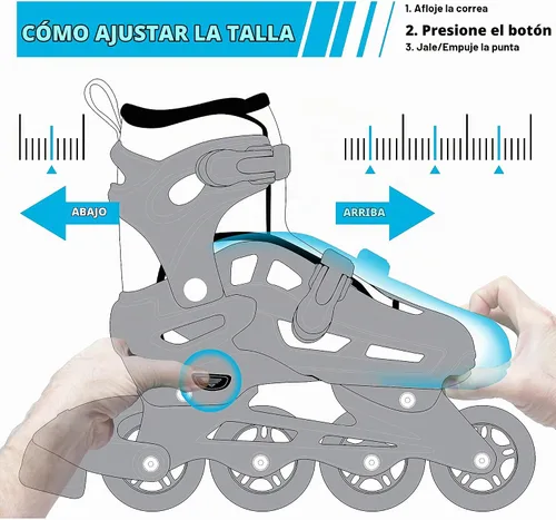 Vista 5 de Roller Derby ION 7.2 Patines en línea ajustables para niña