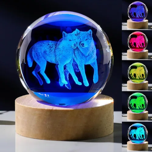 Vista 17 de Regalos de Tortuga Marina 3D para Mujeres, Bola de Cristal de 60mm - Figuras de Tortuga Marina Decoración de Vidrio Animales Figurina Decoración